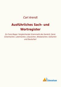 Produktbild: Ausf&uuml;hrliches Sach- und Wortregister