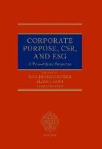 Produktbild: Corporate Purpose, CSR, and ESG