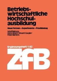 Produktbild: Betriebswirtschaftliche Hochschulausbildung