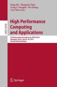 Produktbild: High Performance Computing and Applications
