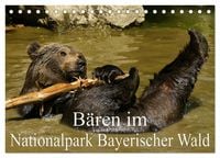 Produktbild: B&auml;ren im Nationalpark Bayerischer Wald (Tischkalender 2027 DIN A5 quer), CALVENDO Monatskalender