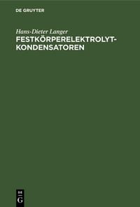 Produktbild: Festk&ouml;rperelektrolytkondensatoren