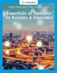 Produktbild: Anderson, D: Essentials of Statistics for Business & Economi