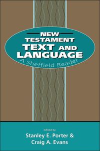 Produktbild: New Testament Text and Language