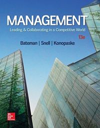 Produktbild: Bateman, T: Management: Leading & Collaborating in a Competi
