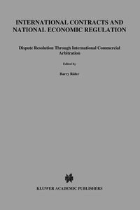 Produktbild: International Contracts and National Economic Regulation