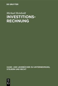 Produktbild: Investitionsrechnung