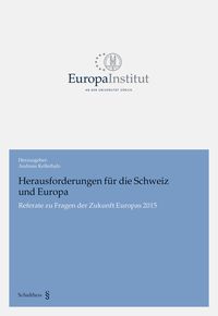 Produktbild: Herausforderungen f&uuml;r die Schweiz und Europa
