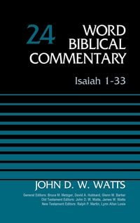 Produktbild: Isaiah 1-33, Volume 24