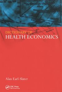 Produktbild: Dictionary of Health Economics