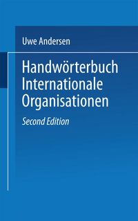 Produktbild: Handw&ouml;rterbuch Internationale Organisationen