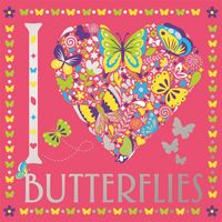 Produktbild: Gunnell, B: I Heart Butterflies