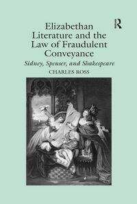 Produktbild: Elizabethan Literature and the Law of Fraudulent Conveyance