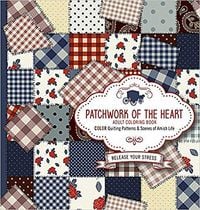 Produktbild: Patchwork of the Heart Adult Coloring Book
