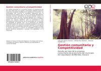 Produktbild: Gesti&oacute;n comunitaria y Competitividad