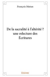 Produktbild: De la sacralite a l alterite une