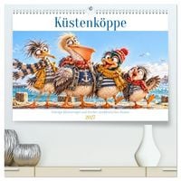 Produktbild: K&uuml;stenk&ouml;ppe (hochwertiger Premium Wandkalender 2027 DIN A2 quer), Kunstdruck in Hochglanz