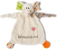 Produktbild: Schmusetuch Elefant Wunschkind 25x25cm an Header