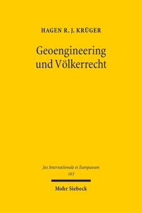 Produktbild: Geoengineering und V&ouml;lkerrecht