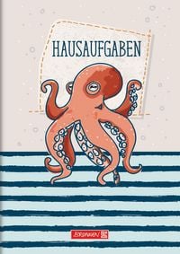 Produktbild: Brunnen Aufgabenheft A5 48 Blatt Ocean
