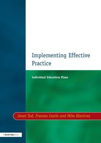 Produktbild: Individual Education Plans Implementing Effective Practice