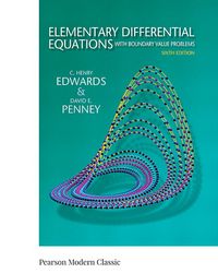 Produktbild: Elementary Differential Equations with Boundary Value Problems (Classic Version)