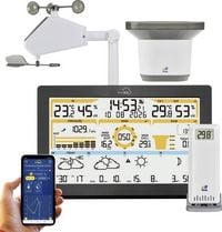 Produktbild: TFA Dostmann TFA.me ID-05 35.8106.01 WLAN-Wetterstation Vorhersage f&uuml;r 4 Tage Anzahl Sensoren max. 50
