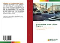 Produktbild: Standards de prova e &ocirc;nus da prova