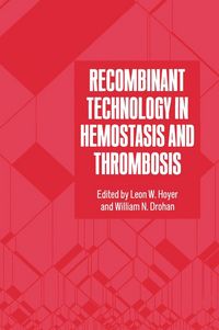 Produktbild: Recombinant Technology in Hemostasis and Thrombosis