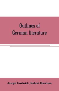 Produktbild: Outlines of German literature