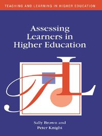 Produktbild: Assessing Learners in Higher Education