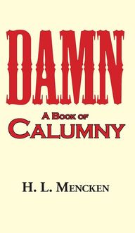 Produktbild: Damn! a Book of Calumny