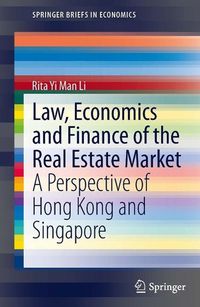 Produktbild: Law, Economics and Finance of the Real Estate Market