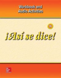Produktbild: &iexcl;as&iacute; Se Dice! Level 1a, Workbook and Audio Activities