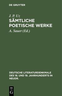 Produktbild: S&auml;mtliche poetische Werke