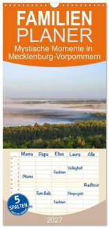 Produktbild: Familienplaner 2027 - Mystische Momente in Mecklenburg-Vorpommern mit 5 Spalten (Wandkalender, 21 x 45 cm) CALVENDO