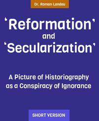 Produktbild: "Reformation" and "Secularization"
