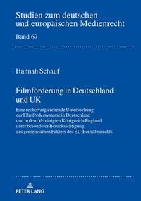 Produktbild: Filmf&ouml;rderung in Deutschland und UK