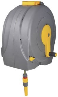 Produktbild: Hozelock 2496R0000 Fast Reel Gartenschlauchaufroller 40m 1/2 Zoll 1 St. Grau, Gelb