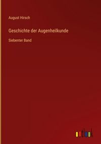 Produktbild: Geschichte der Augenheilkunde