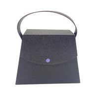 Produktbild: Geschenkschachtel, Handtasche, schwarz sparkle