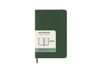 Bild vom Artikel Moleskine 12 Monate Wochen Notizkalender 2024, Pocket/A6, 1 Wo = 1 Seite, Rechts Linierte Seite, Weicher Einband, Myrtengrün vom Autor 