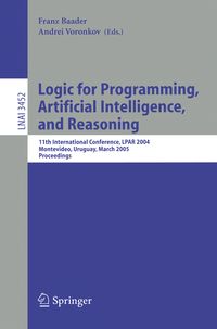 Produktbild: Logic for Programming, Artificial Intelligence, and Reasoning