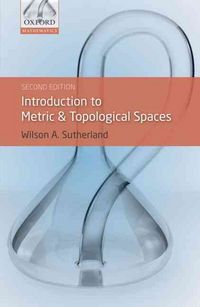 Produktbild: Introduction to Metric and Topological Spaces