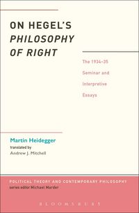 Produktbild: On Hegel's Philosophy of Right
