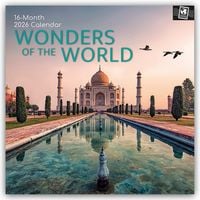Produktbild: Wonders of the World – Wunder der Welt 2026 – 16-Monatskalender