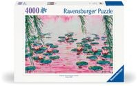 Produktbild: Erwachsenenpuzzle 4000 Teile - Rosafarbene Seerosen von Mauro Bergonzoli