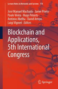 Produktbild: Blockchain and Applications, 5th International Congress