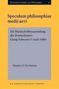 Produktbild: Speculum philosophiae medii aevi