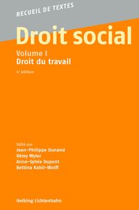 Produktbild: Droit social, Volume I